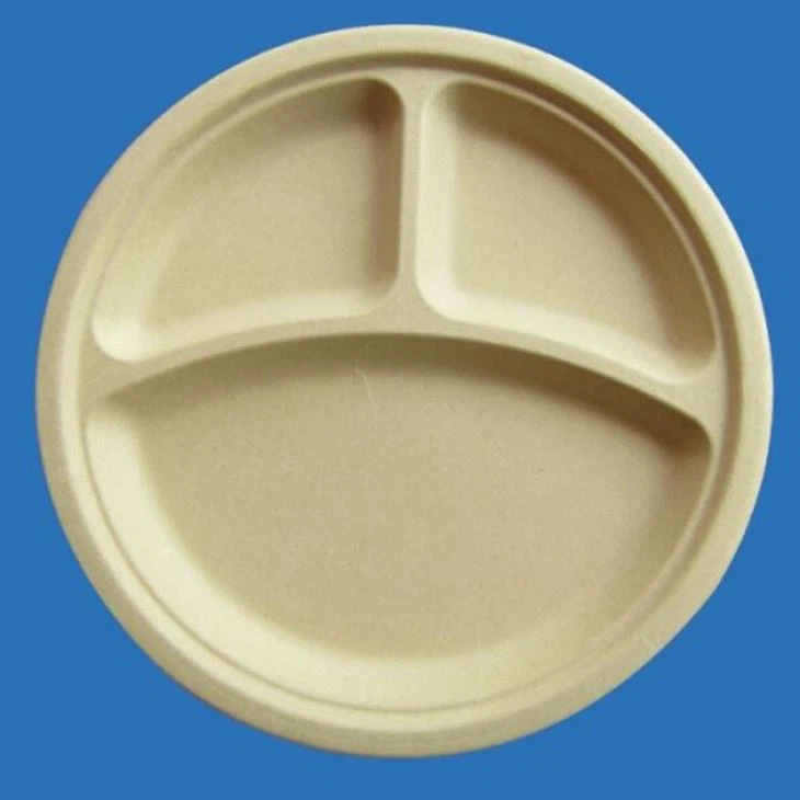 9inch Bamboo Pulp Round Plate