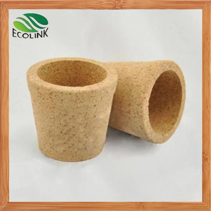 Bioloģiski noārdāms vīna korķa puķu pods